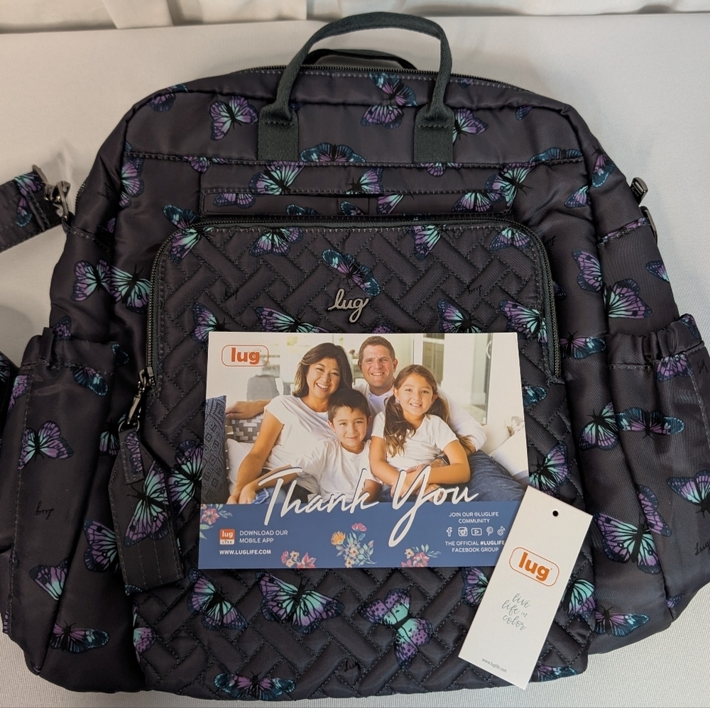 Lug Sonata Overnight Weekender Carry-all Tote NWT - Picture 3 of 14